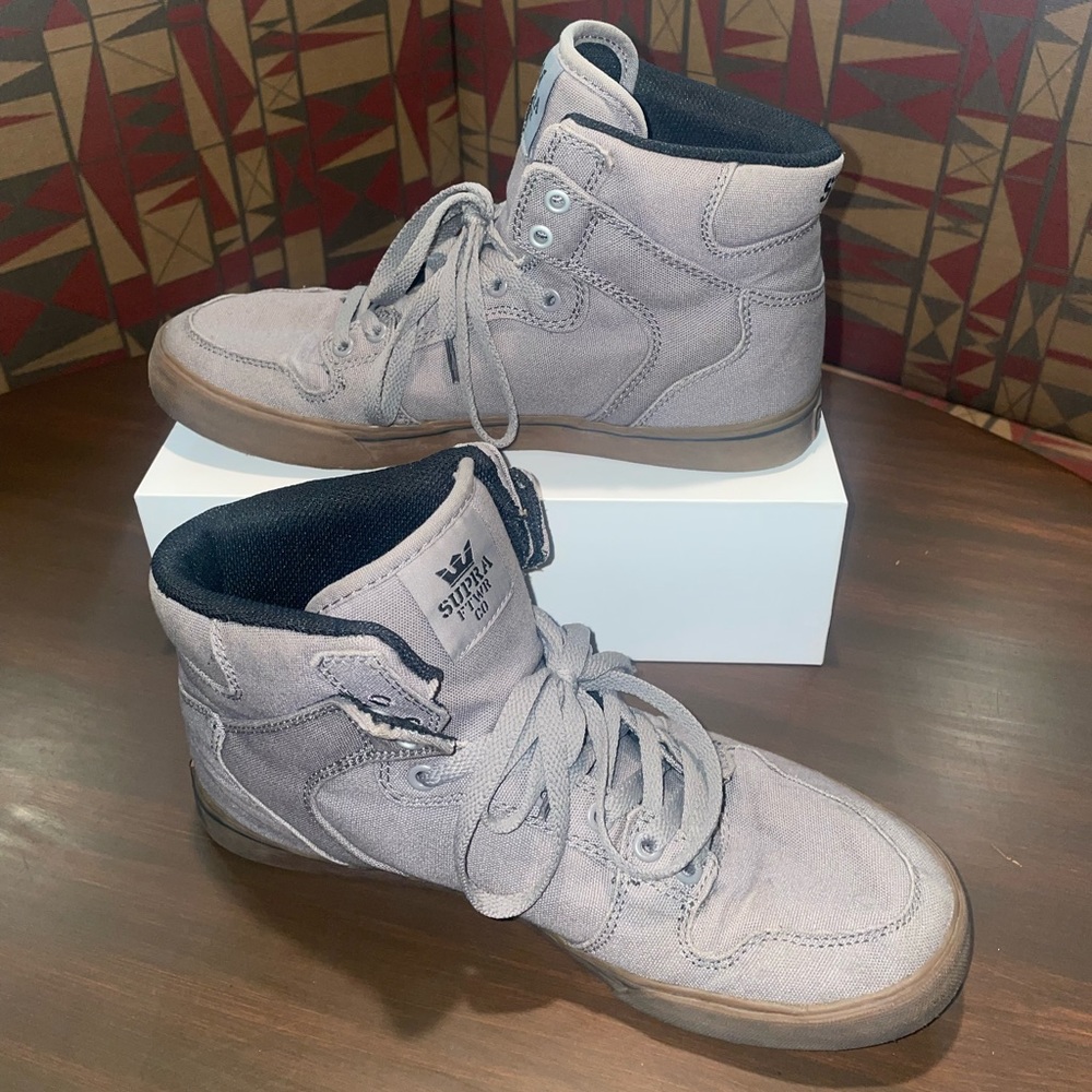 Supra Vaider Men’s US size 11 Storm Grey